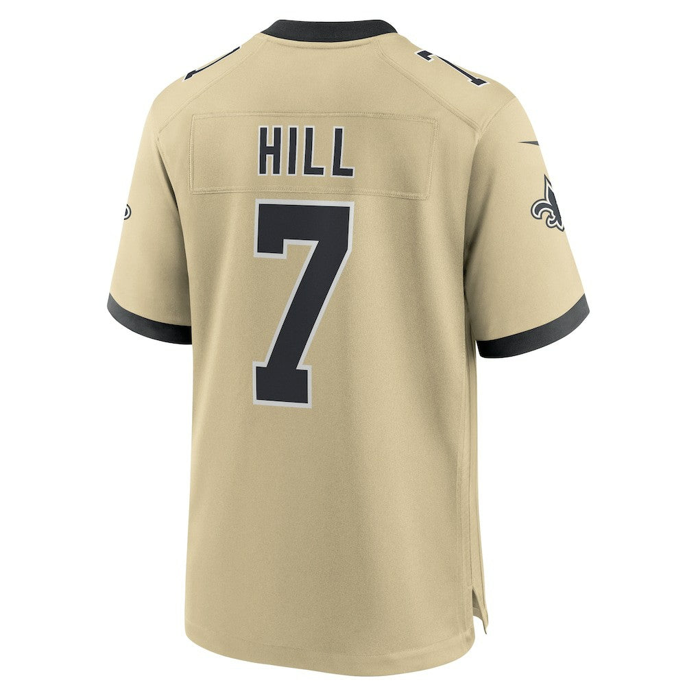 Taysom Hill New Orleans Saints Gameday Golds Alternate Game Player Jersey - Gold | NFL Jerseys