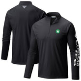 Columbia - Boston Celtics Terminal Tackle Raglan Omni-Shade Quarter-Zip Jacket - Black