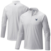 Columbia - Charlotte Hornets Terminal Tackle Raglan Omni-Shade Quarter-Zip Jacket - White