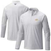 Columbia - Cleveland Cavaliers Terminal Tackle Raglan Omni-Shade Quarter-Zip Jacket - White