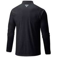 Columbia - Brooklyn Nets Terminal Tackle Raglan Omni-Shade Quarter-Zip Jacket - Black
