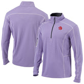 Columbia - Toronto Raptors Omni-Wick Shotgun Quarter-Zip Pullover - Lavender