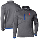 Columbia - Detroit Pistons Park View Half-Zip Top - Gray