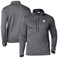Columbia - Brooklyn Nets Park View Half-Zip Top - Gray