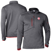 Columbia - Atlanta Hawks Park View Half-Zip Top - Gray