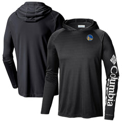 Columbia - Golden State Warriors Terminal Tackle Long Sleeve Hoodie T-Shirt - Black