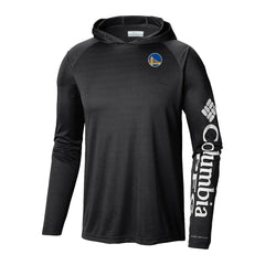Columbia - Golden State Warriors Terminal Tackle Long Sleeve Hoodie T-Shirt - Black
