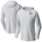 Columbia - Detroit Pistons Terminal Tackle Long Sleeve Hoodie T-Shirt - White