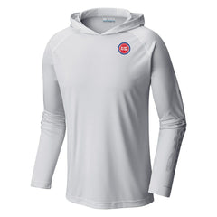 Columbia - Detroit Pistons Terminal Tackle Long Sleeve Hoodie T-Shirt - White