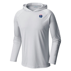 Columbia - Washington Wizards Terminal Tackle Long Sleeve Hoodie T-Shirt - White