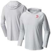 Columbia - Atlanta Hawks Terminal Tackle Long Sleeve Hoodie T-Shirt - White