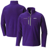 Columbia - Charlotte Hornets Fast Trek III Half-Zip Fleece Pullover - Purple