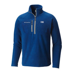 Columbia - Detroit Pistons Fast Trek III Half-Zip Fleece Pullover - Blue