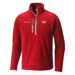Columbia - Atlanta Hawks Fast Trek III Half-Zip Fleece Pullover - Red