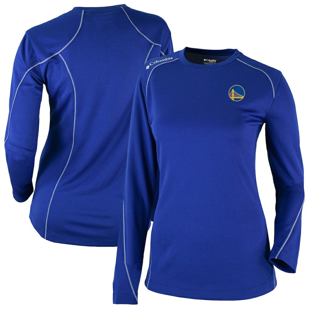 Columbia - Golden State Warriors Women's Omni-Wick Shotgun Pullover Top - Royal