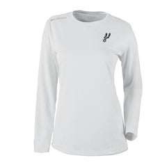 Columbia - San Antonio Spurs Women's Omni-Wick Shotgun Pullover Top - White