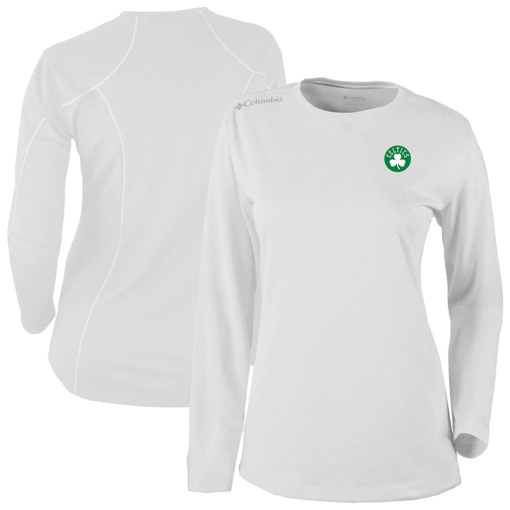 Columbia - Boston Celtics Women's Omni-Wick Shotgun Pullover Top - White