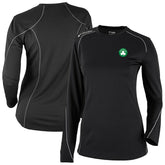 Columbia - Boston Celtics Women's Omni-Wick Shotgun Pullover Top - Black