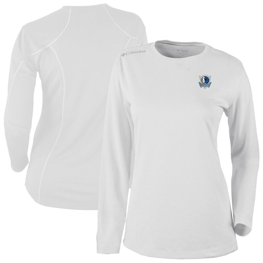 Columbia - Dallas Mavericks Women's Omni-Wick Shotgun Pullover Top - White
