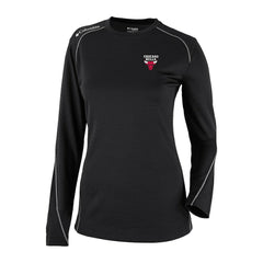 Columbia - Chicago Bulls Women's Omni-Wick Shotgun Pullover Top - Black