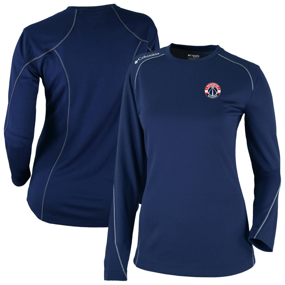 Columbia - Washington Wizards Women's Omni-Wick Shotgun Pullover Top - Navy