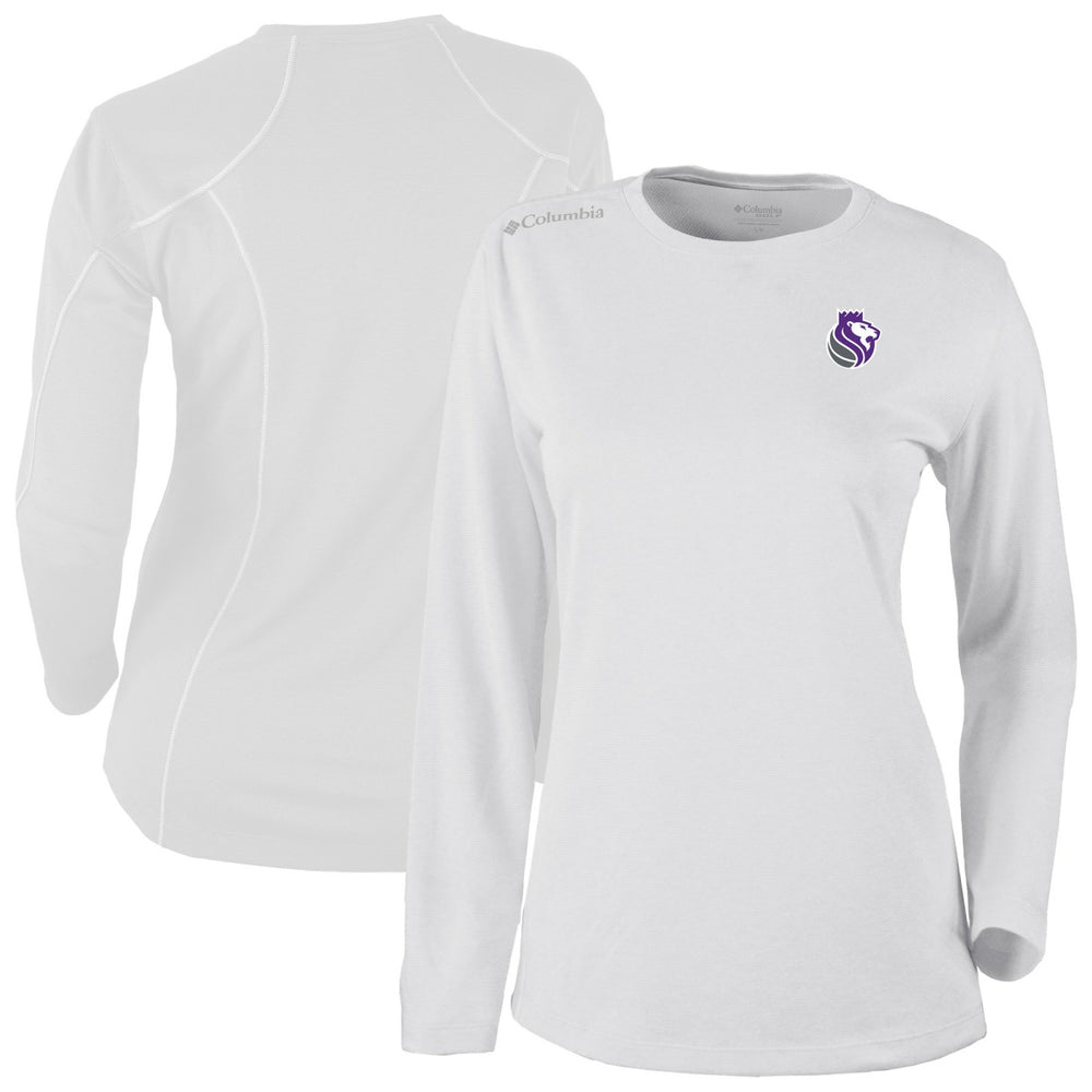 Columbia - Sacramento Kings Women's Omni-Wick Shotgun Pullover Top - White