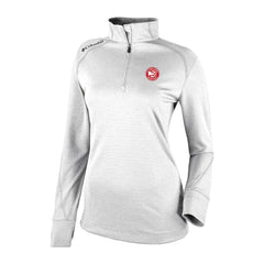 Columbia - Atlanta Hawks Women's Omni-Wick Shotgun 2.0 Quarter-Zip Pullover Top - White