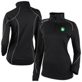 Columbia - Boston Celtics Women's Omni-Wick Shotgun 2.0 Quarter-Zip Pullover Top - Black