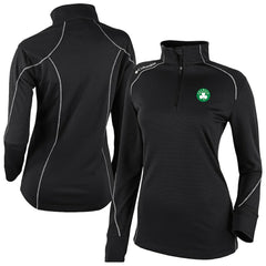 Columbia - Boston Celtics Women's Omni-Wick Shotgun 2.0 Quarter-Zip Pullover Top - Black