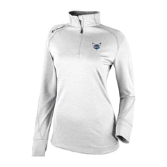 Columbia - Charlotte Hornets Women's Omni-Wick Shotgun 2.0 Quarter-Zip Pullover Top - White