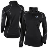 Columbia - Charlotte Hornets Women's Omni-Wick Shotgun 2.0 Quarter-Zip Pullover Top - Black