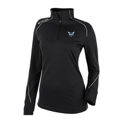Columbia - Charlotte Hornets Women's Omni-Wick Shotgun 2.0 Quarter-Zip Pullover Top - Black