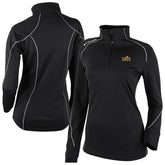 Columbia - Cleveland Cavaliers Women's Omni-Wick Shotgun 2.0 Quarter-Zip Pullover Top - Black
