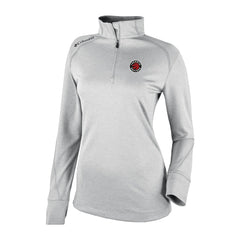 Columbia - Toronto Raptors Women's Omni-Wick Shotgun 2.0 Quarter-Zip Pullover Top - Heather Gray