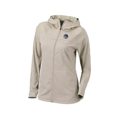 Columbia - Golden State Warriors Women's Omni-Wick Half Shot Full-Zip Hooded Jacket - Tan