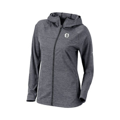 Columbia - Brooklyn Nets Women's Omni-Wick Half Shot Full-Zip Hooded Jacket - Black