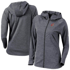Columbia - Cleveland Cavaliers Women's Omni-Wick Half Shot Full-Zip Hooded Jacket - Black