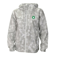 Columbia - Boston Celtics Women's Flash Challenger II Omni-Shade Full-Zip Windbreaker Jacket - Gray