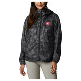 Columbia - Atlanta Hawks Women's Flash Challenger II Omni-Shade Full-Zip Windbreaker Jacket - Black