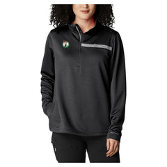 Columbia - Boston Celtics Women's Skiff Guide Fleece Pullover Top - Black