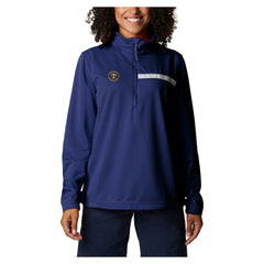 Columbia - Denver Nuggets Women's Skiff Guide Fleece Pullover Top - Navy