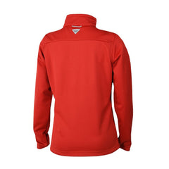 Columbia - Atlanta Hawks Women's Skiff Guide Fleece Pullover Top - Red