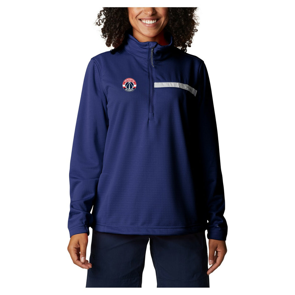 Columbia - Washington Wizards Women's Skiff Guide Fleece Pullover Top - Navy