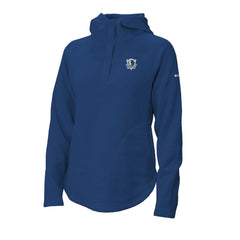 Columbia - Dallas Mavericks Women's Sweater Weather Quarter-Snap Hoodie - Blue