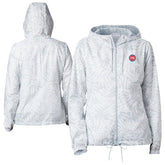 Columbia - Detroit Pistons Women's Flash Forward Windbreaker - White