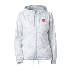 Columbia - Detroit Pistons Women's Flash Forward Windbreaker - White