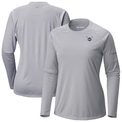Columbia - Charlotte Hornets Women's Tidal Tee II Long Sleeve T-Shirt - Gray