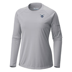 Columbia - Charlotte Hornets Women's Tidal Tee II Long Sleeve T-Shirt - Gray