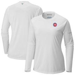 Columbia - Detroit Pistons Women's Tidal Tee II Long Sleeve T-Shirt - White