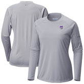 Columbia - Sacramento Kings Women's Tidal Tee II Long Sleeve T-Shirt - Gray